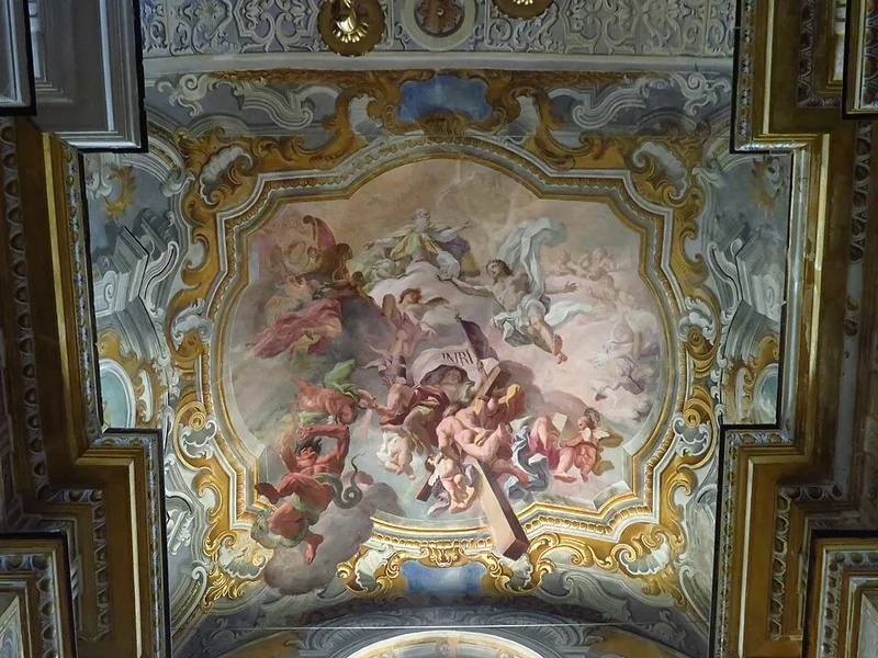 1697-Pietro Paolo Vasta - Ascensione di Gesù Chiesa di Sant'Anna Palermo